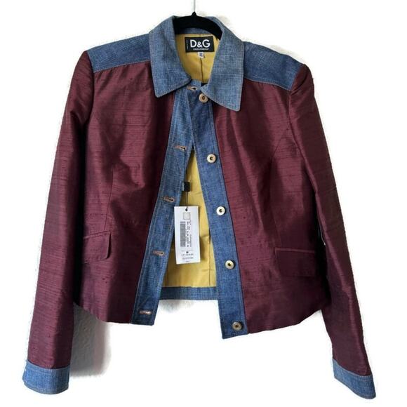 New Dolce and Gabbana Women’s Button Up 2 Piece Set US Size 8 - Picture 4 of 14